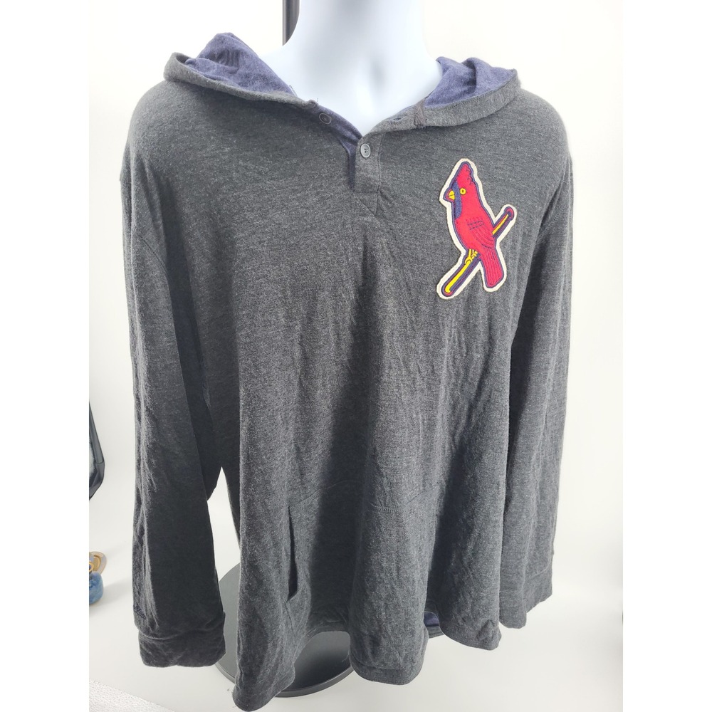 Mitchell‎ & Ness Nostalgia St. Louis Cardinals Cooperstown Collection Hoodie 2XL